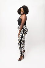 Load image into Gallery viewer, Plus Size Animal Print Tuxedo Joggers

